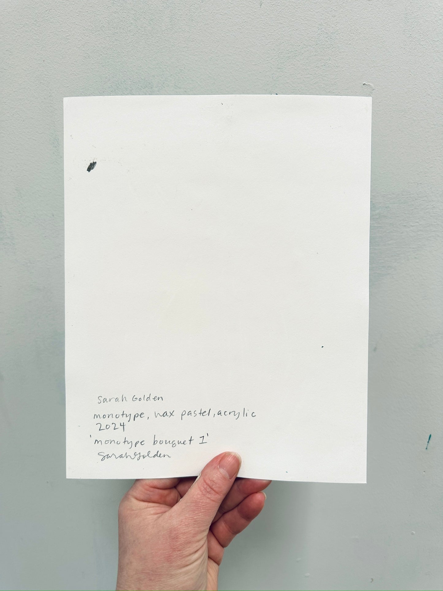 Well Being, paper - 8x10"