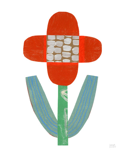 Flower Collage Print no.1