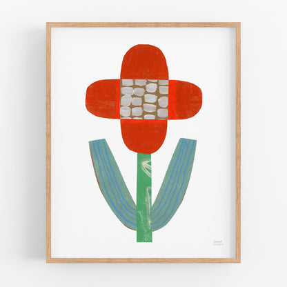 Flower Collage Print no.1