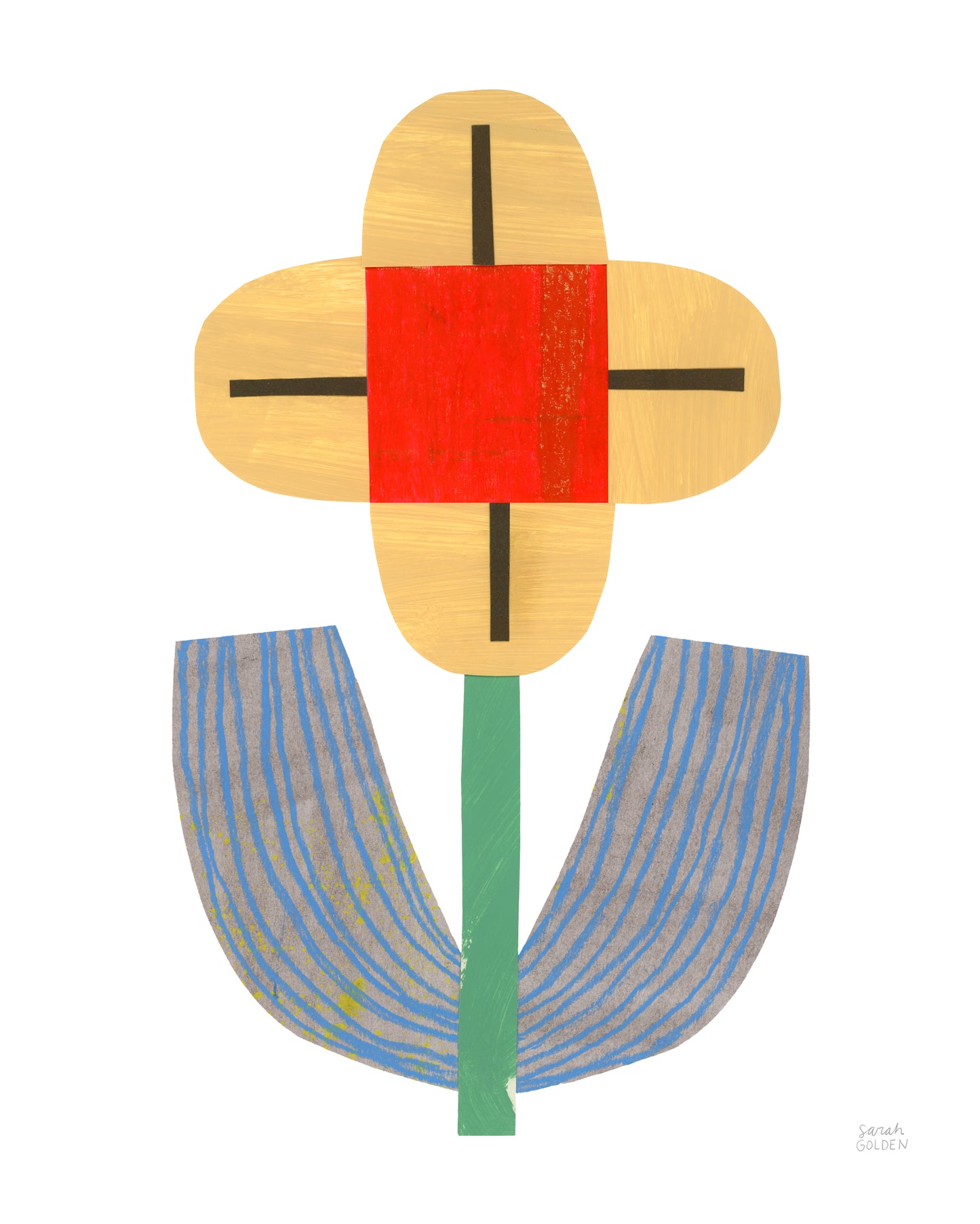 Flower Collage Print no.2