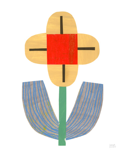 Flower Collage Print no.2