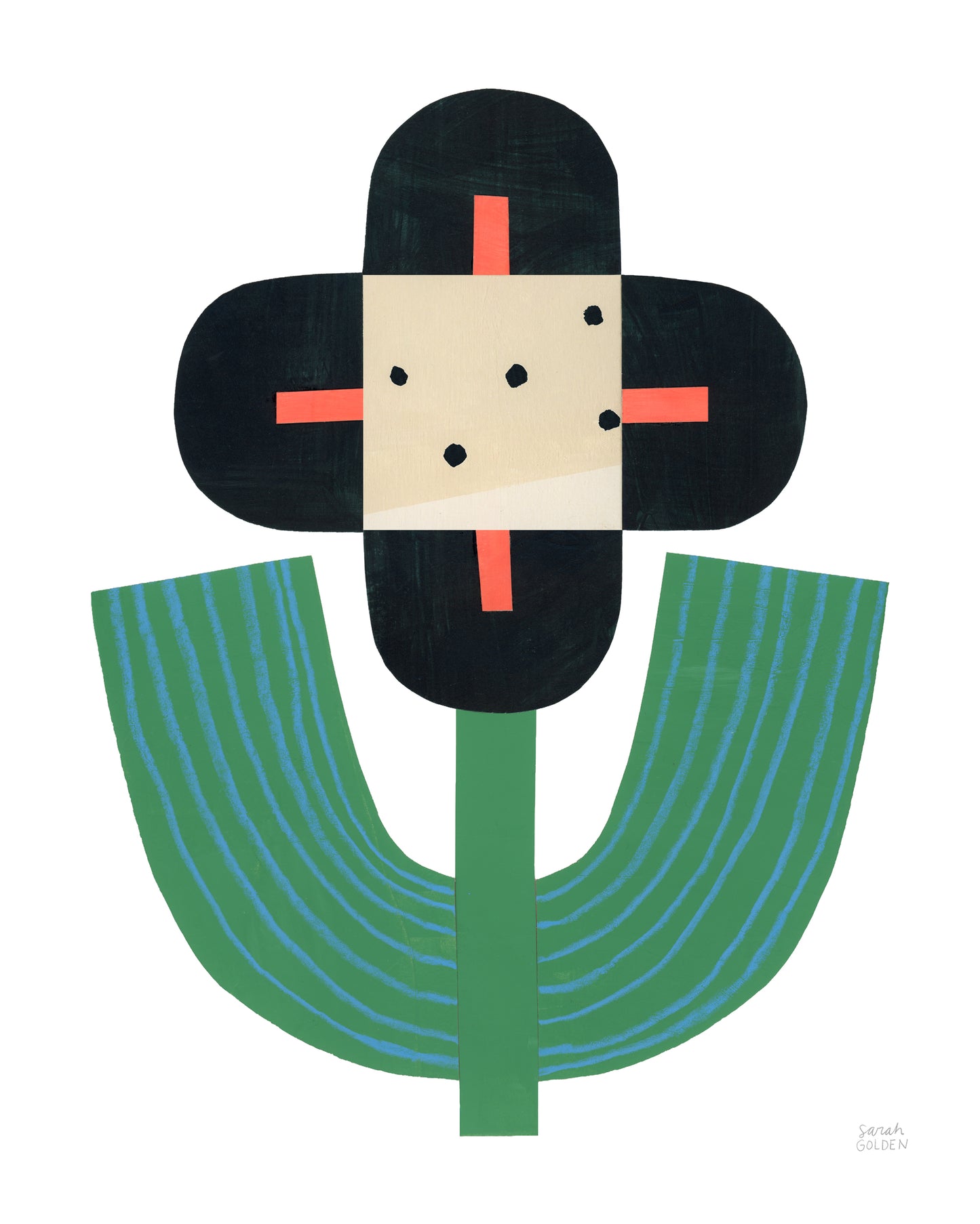 Flower Collage Print no.3