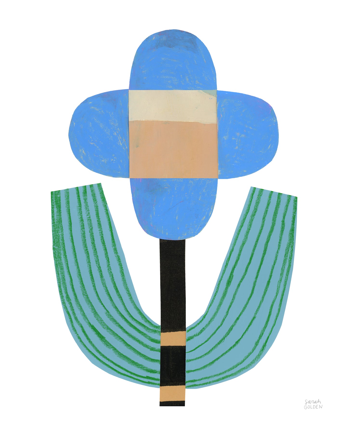 Flower Collage Print no.4