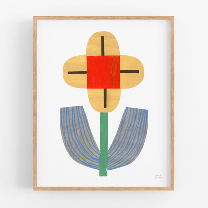 Flower Collage Print no.2
