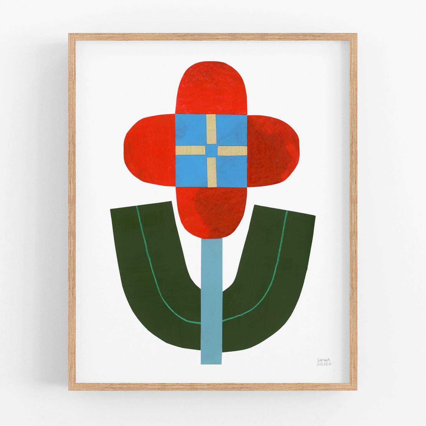 Flower Collage Print no.5