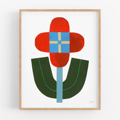 Flower Collage Print no.5