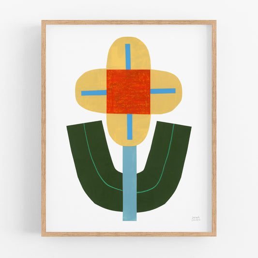 Flower Collage Print no.7
