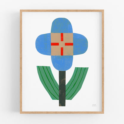 Flower Collage Print no.8