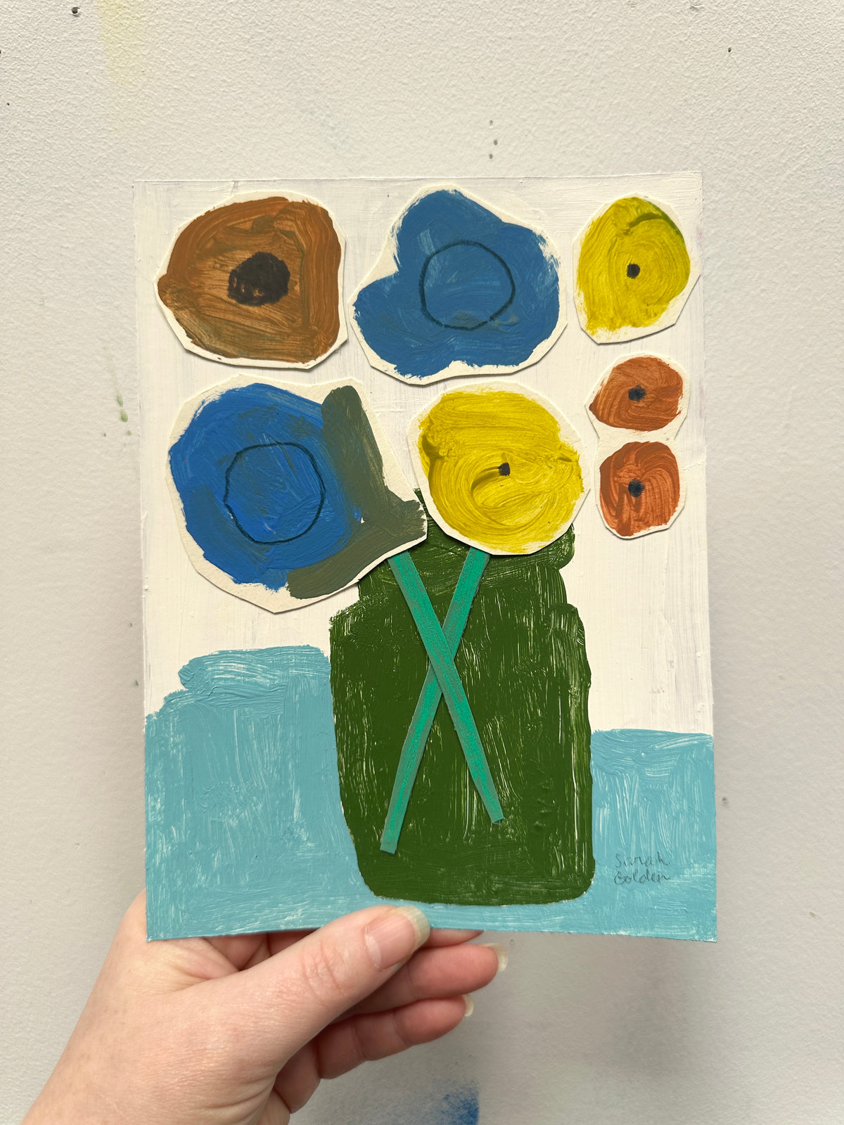 Seaside, paper 6.25 x 8.25"
