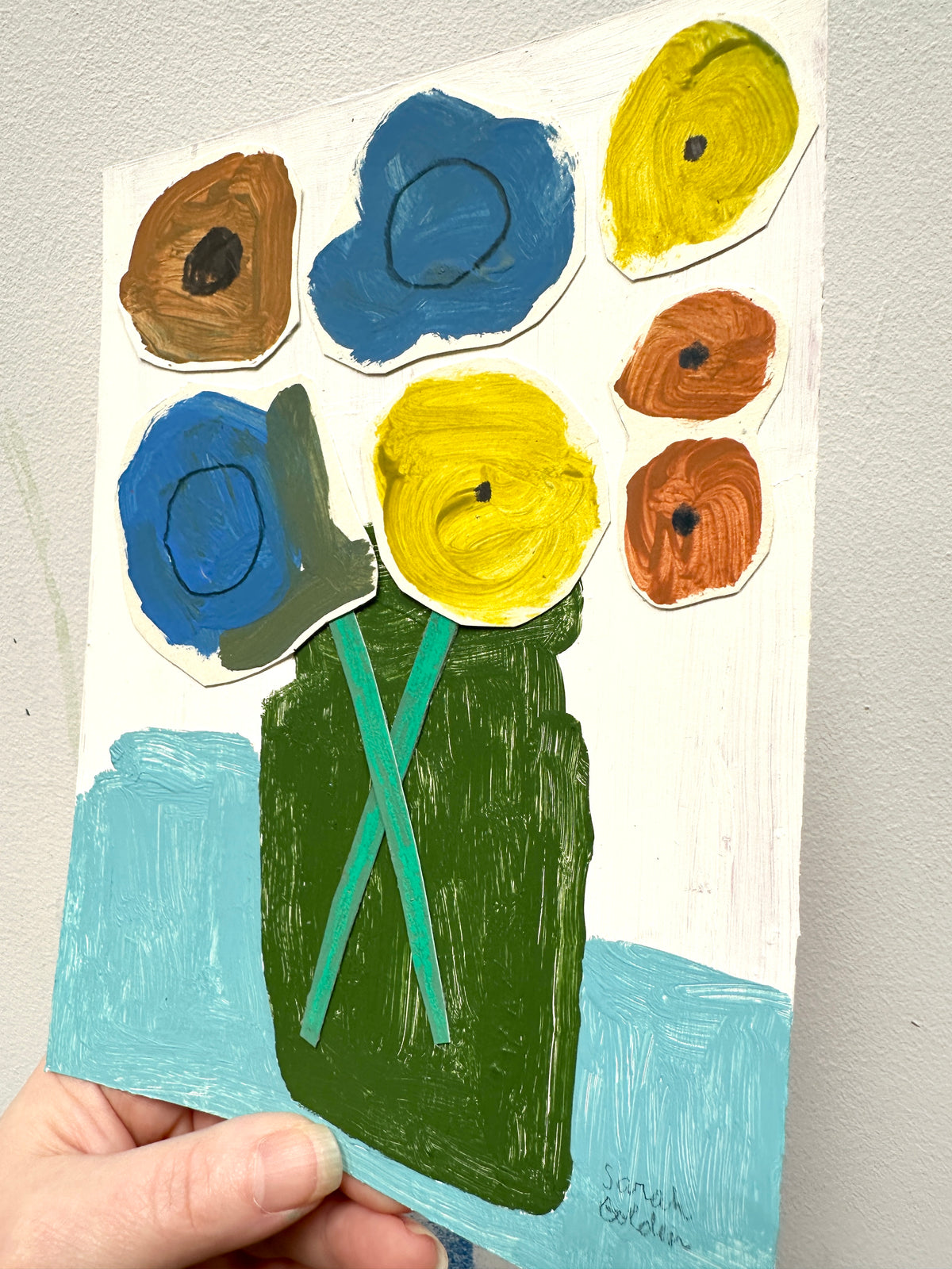 Seaside, paper 6.25 x 8.25"
