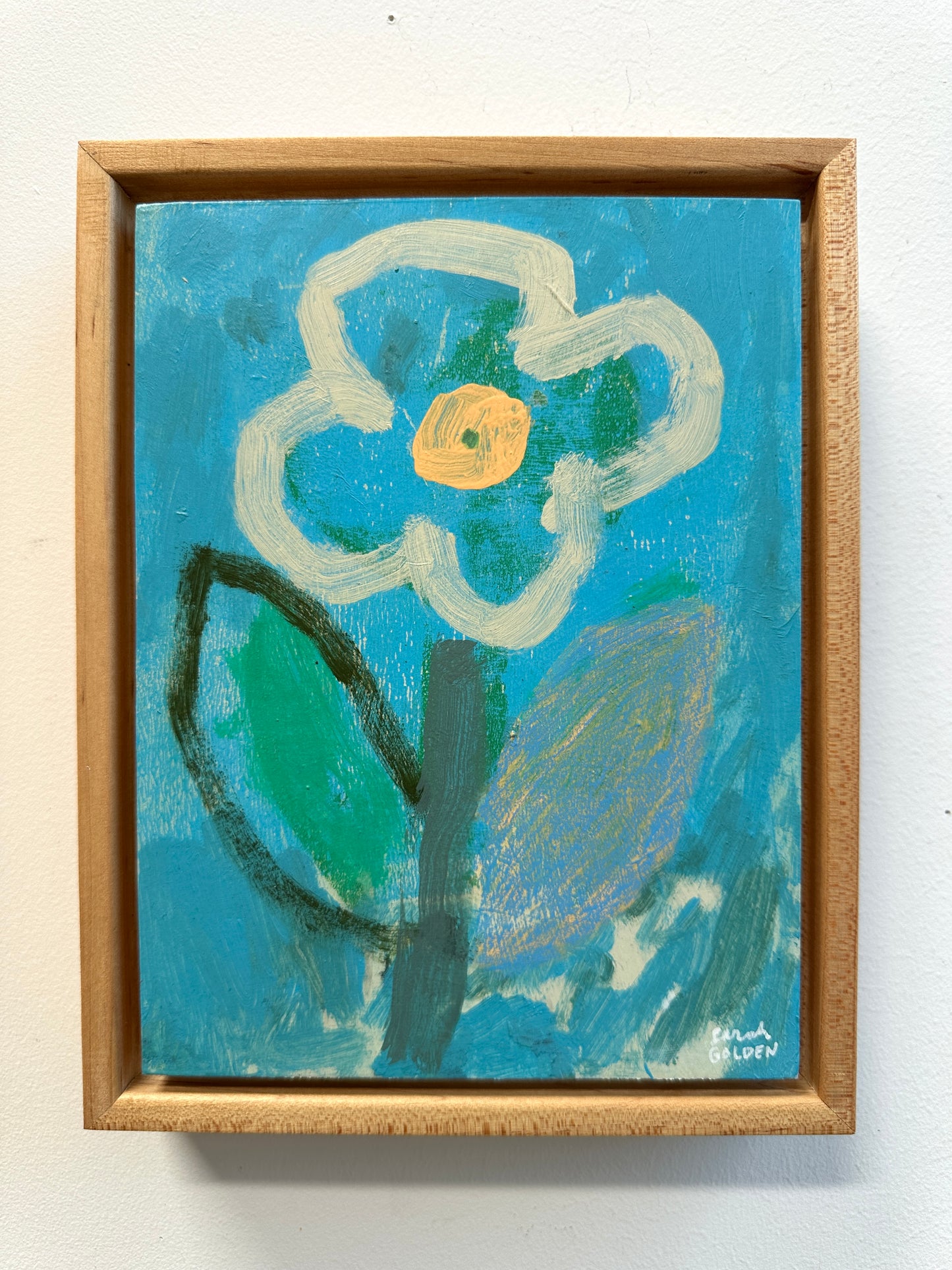 Pleasing - 8x6" framed