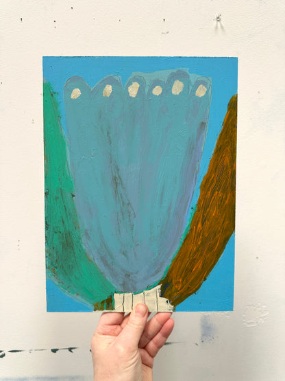 Flower Study 1 - 9x12"