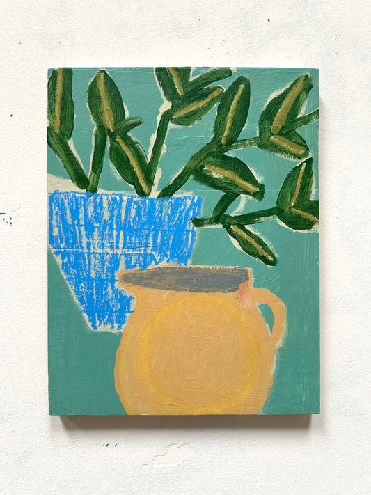 Plant Still Life Study - 11x14"